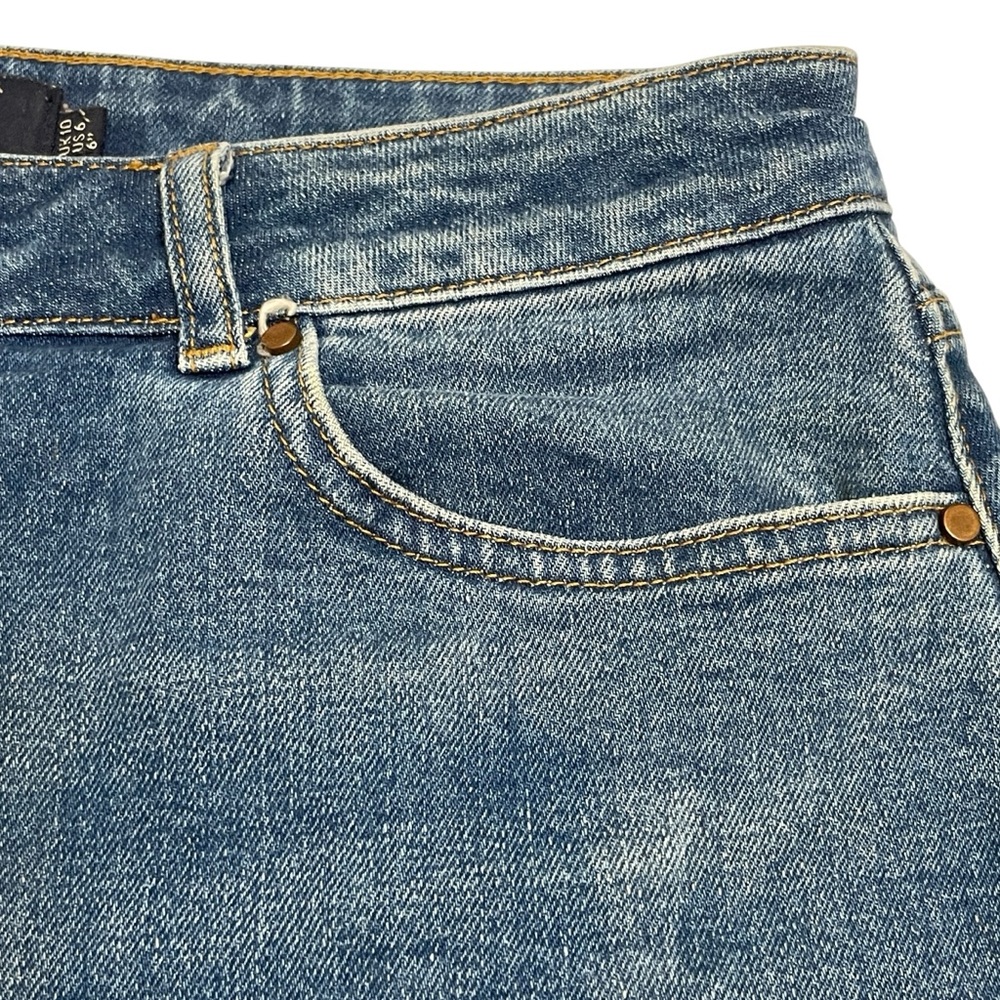 Boden Women's Denim Salcome Short Size 6 NWOT - Picture 7 of 12